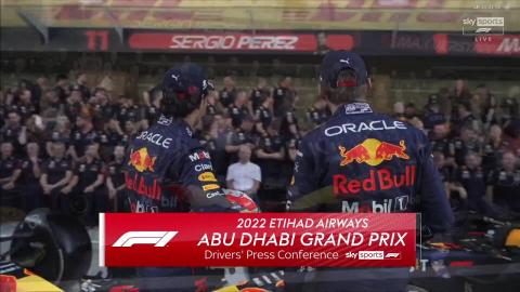 Drivers Press Conference - F1 Abu Dhabi Grand Prix 2022 - Nov 17, 2022