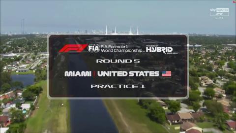 1st Practice - F1 2022 - Miami Grand Prix