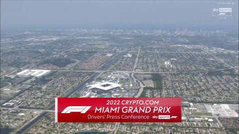 Drivers Press Conference - F1 2022 - Miami Grand Prix