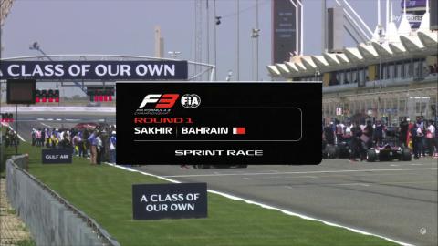 Sprint Race - F3 Championship - Bahrain 2022